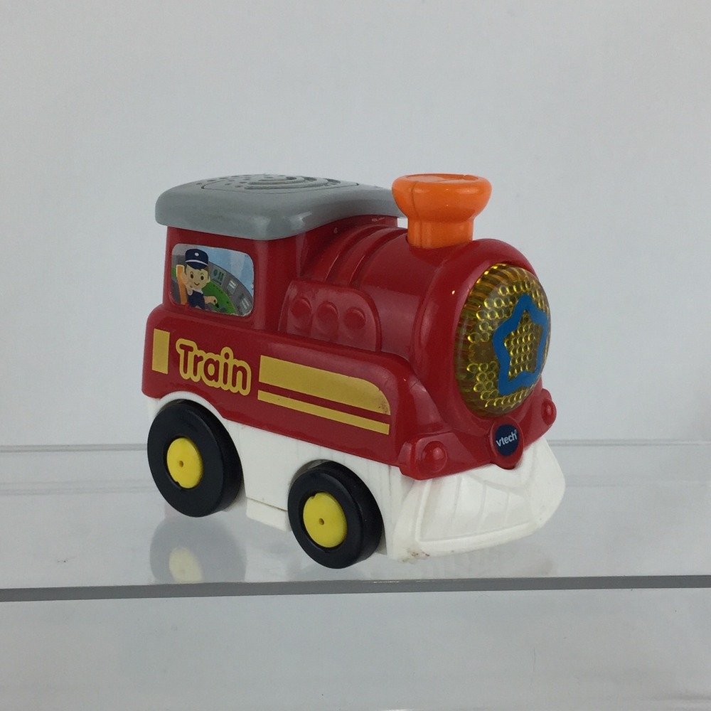 VTech Go Go Smart Wheels Train Trailer Car Convertible Lot Interactive Tested - Picture 12 of 16